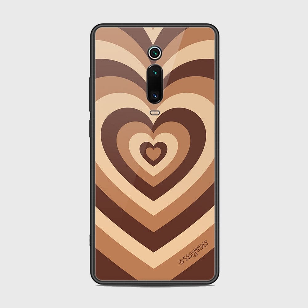 Xiaomi Mi 9T Cover - O'Nation Heartbeat Series - HQ Ultra Shine Premium Infinity Glass Soft Silicon Borders Case