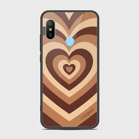 Xiaomi Redmi Note 6 Pro Cover - O'Nation Heartbeat Series - HQ Ultra Shine Premium Infinity Glass Soft Silicon Borders Case