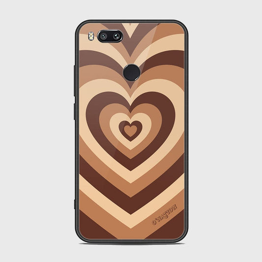 Xiaomi Mi A1 Cover - O'Nation Heartbeat Series - HQ Ultra Shine Premium Infinity Glass Soft Silicon Borders Case