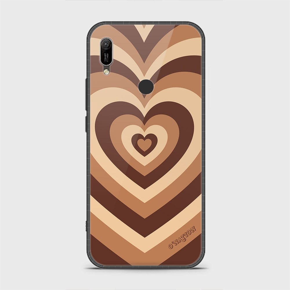 Huawei Y6 2019 / Y6 Prime 2019 Cover - O'Nation Heartbeat Series - HQ Ultra Shine Premium Infinity Glass Soft Silicon Borders Case