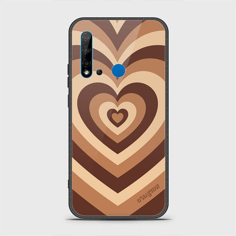 Huawi P20 Lite 2019 Cover - O'Nation Heartbeat Series - HQ Ultra Shine Premium Infinity Glass Soft Silicon Borders Case