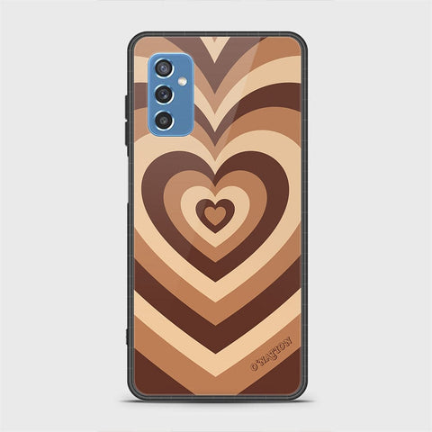 Samsung Galaxy M52 5G Cover - O'Nation Heartbeat Series - HQ Ultra Shine Premium Infinity Glass Soft Silicon Borders Case