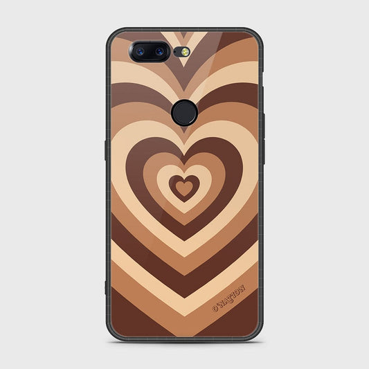 OnePlus 5T Cover - O'Nation Heartbeat Series - HQ Ultra Shine Premium Infinity Glass Soft Silicon Borders Case