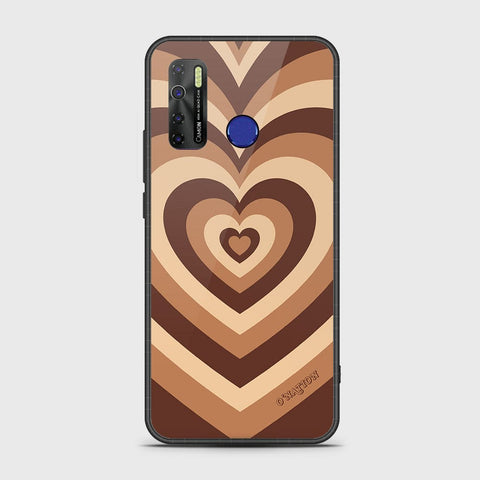 Tecno Camon 15 Cover - O'Nation Heartbeat Series - HQ Ultra Shine Premium Infinity Glass Soft Silicon Borders Case