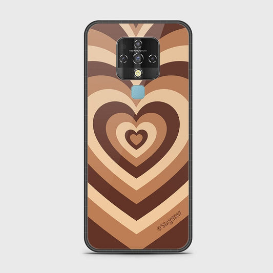 Tecno Camon 16 Cover - O'Nation Heartbeat Series - HQ Ultra Shine Premium Infinity Glass Soft Silicon Borders Case