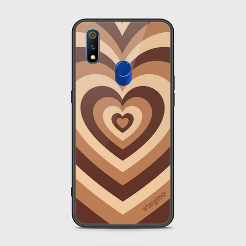 Realme 3 Pro Cover - O'Nation Heartbeat Series - HQ Ultra Shine Premium Infinity Glass Soft Silicon Borders Case