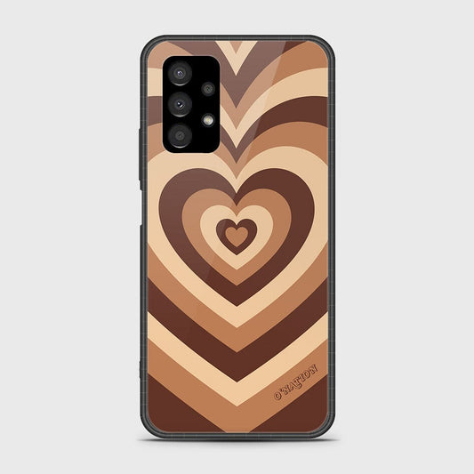 Samsung Galaxy A13 4G Cover - O'Nation Heartbeat Series - HQ Ultra Shine Premium Infinity Glass Soft Silicon Borders Case