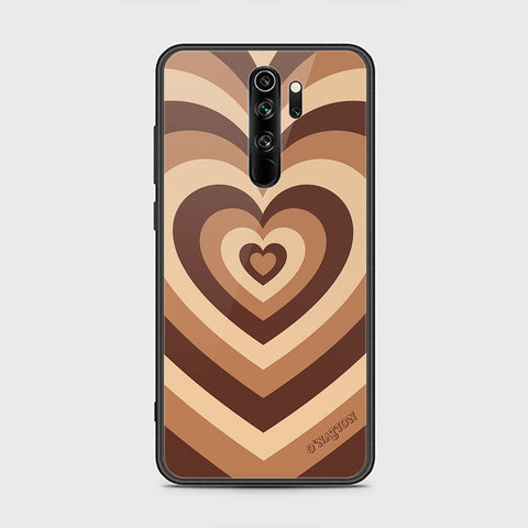 Xiaomi Redmi Note 8 Pro Cover - O'Nation Heartbeat Series - HQ Ultra Shine Premium Infinity Glass Soft Silicon Borders Case
