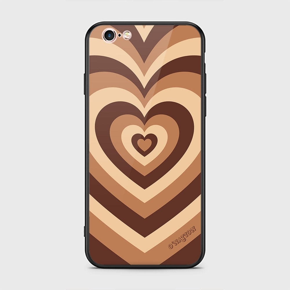 iPhone 6S / 6 Cover - O'Nation Heartbeat Series - HQ Ultra Shine Premium Infinity Glass Soft Silicon Borders Case