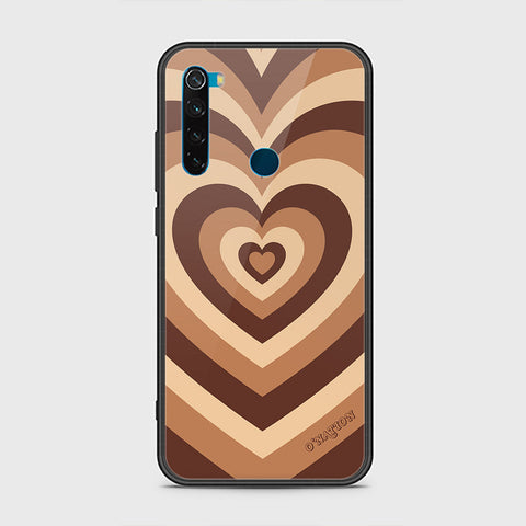 Xiaomi Redmi Note 8 Cover - O'Nation Heartbeat Series - HQ Ultra Shine Premium Infinity Glass Soft Silicon Borders Case