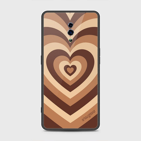 Oppo Reno Cover - O'Nation Heartbeat Series - HQ Ultra Shine Premium Infinity Glass Soft Silicon Borders Case