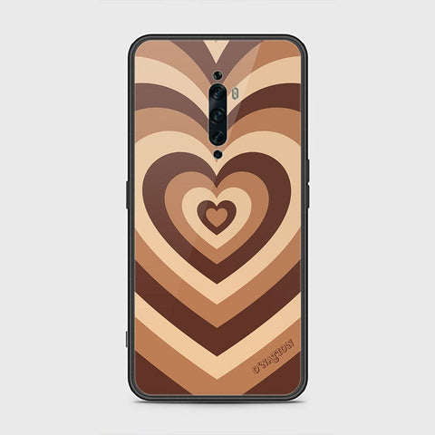 Oppo Reno 2Z Cover - O'Nation Heartbeat Series - HQ Ultra Shine Premium Infinity Glass Soft Silicon Borders Case