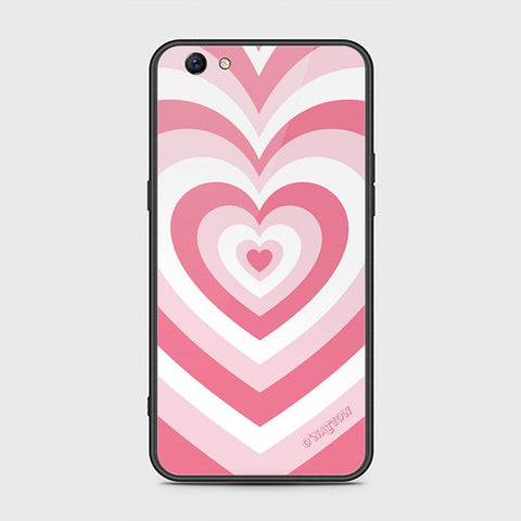 Oppo F3 Plus Cover - O'Nation Heartbeat Series - HQ Ultra Shine Premium Infinity Glass Soft Silicon Borders Case