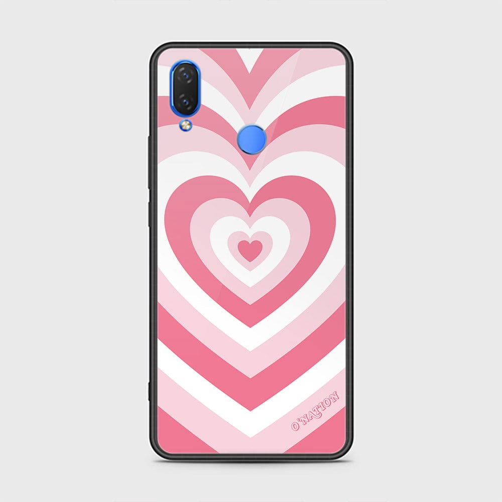 Huawei Y9 2019 Cover - O'Nation Heartbeat Series - HQ Ultra Shine Premium Infinity Glass Soft Silicon Borders Case