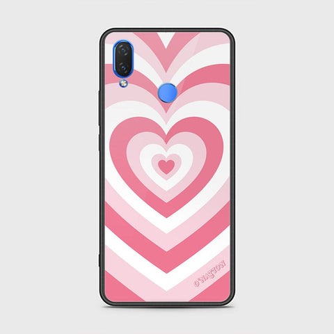 Huawei Nova 3 Cover - O'Nation Heartbeat Series - HQ Ultra Shine Premium Infinity Glass Soft Silicon Borders Case