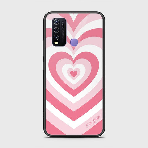 Vivo Y50 Cover - O'Nation Heartbeat Series - HQ Ultra Shine Premium Infinity Glass Soft Silicon Borders Case