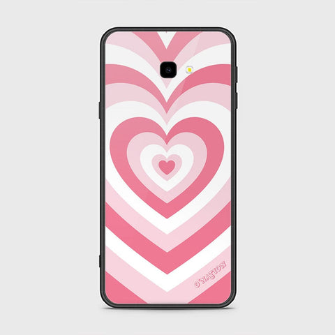 Samsung Galaxy J4 Plus Cover - O'Nation Heartbeat Series - HQ Ultra Shine Premium Infinity Glass Soft Silicon Borders Case