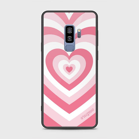 Samsung Galaxy S9 Plus Cover - O'Nation Heartbeat Series - HQ Ultra Shine Premium Infinity Glass Soft Silicon Borders Case