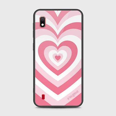 Samsung Galaxy A10 Cover - O'Nation Heartbeat Series - HQ Ultra Shine Premium Infinity Glass Soft Silicon Borders Case