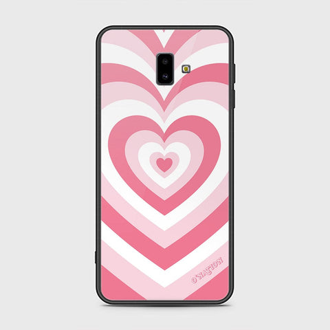 Samsung Galaxy J6 Plus 2018 Cover - O'Nation Heartbeat Series - HQ Ultra Shine Premium Infinity Glass Soft Silicon Borders Case