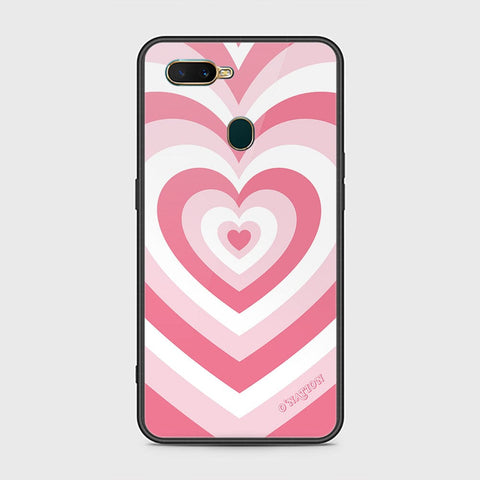 Oppo A12 Cover - O'Nation Heartbeat Series - HQ Ultra Shine Premium Infinity Glass Soft Silicon Borders Case