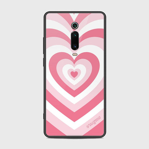 Xiaomi Mi 9T Cover - O'Nation Heartbeat Series - HQ Ultra Shine Premium Infinity Glass Soft Silicon Borders Case