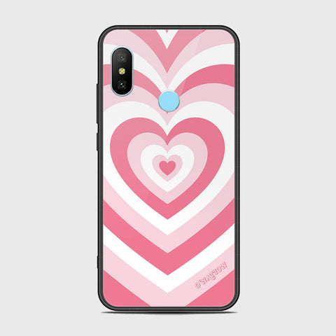 Xiaomi Redmi Note 6 Pro Cover - O'Nation Heartbeat Series - HQ Ultra Shine Premium Infinity Glass Soft Silicon Borders Case