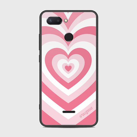 Xiaomi Redmi 6 Cover - O'Nation Heartbeat Series - HQ Ultra Shine Premium Infinity Glass Soft Silicon Borders Case