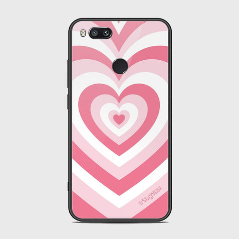 Xiaomi Mi A1 Cover - O'Nation Heartbeat Series - HQ Ultra Shine Premium Infinity Glass Soft Silicon Borders Case