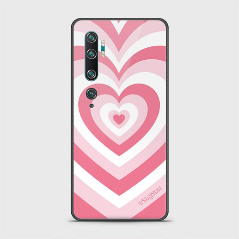 Xiaomi Mi CC9 Pro Cover - O'Nation Heartbeat Series - HQ Ultra Shine Premium Infinity Glass Soft Silicon Borders Case