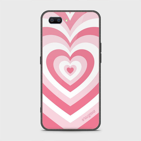 Realme C1 Cover - O'Nation Heartbeat Series - HQ Ultra Shine Premium Infinity Glass Soft Silicon Borders Case