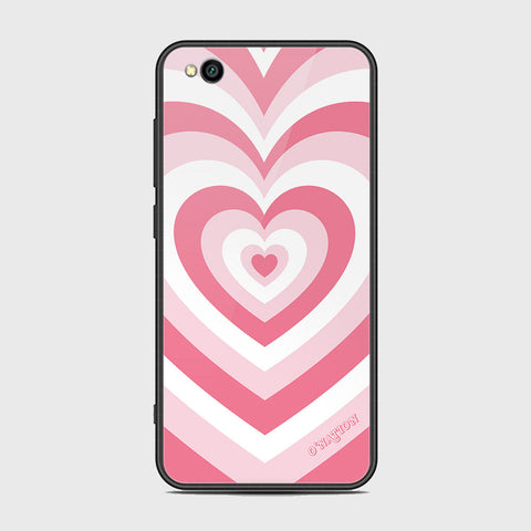 Xiaomi Redmi Go Cover - O'Nation Heartbeat Series - HQ Ultra Shine Premium Infinity Glass Soft Silicon Borders Case