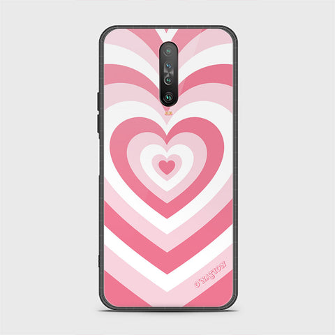 Xiaomi Redmi K30 Cover - O'Nation Heartbeat Series - HQ Ultra Shine Premium Infinity Glass Soft Silicon Borders Case