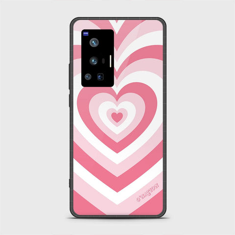 Vivo X70 Pro Cover - O'Nation Heartbeat Series - HQ Ultra Shine Premium Infinity Glass Soft Silicon Borders Case