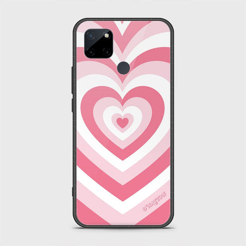 Realme C21Y Cover - O'Nation Heartbeat Series - HQ Ultra Shine Premium Infinity Glass Soft Silicon Borders Case