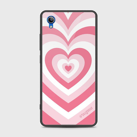 Vivo Y91C Cover - O'Nation Heartbeat Series - HQ Ultra Shine Premium Infinity Glass Soft Silicon Borders Case