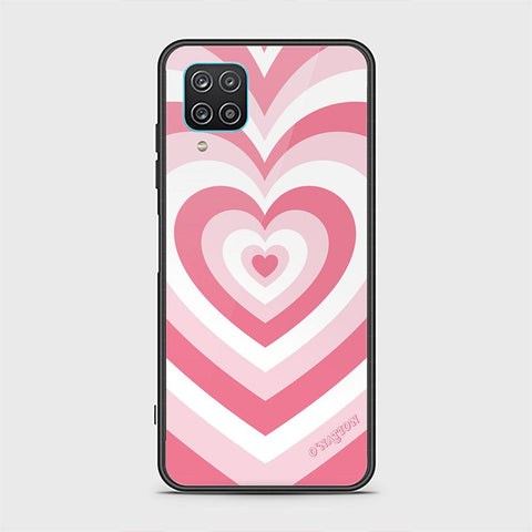 Samsung Galaxy A12 Nacho Cover - O'Nation Heartbeat Series - HQ Ultra Shine Premium Infinity Glass Soft Silicon Borders Case