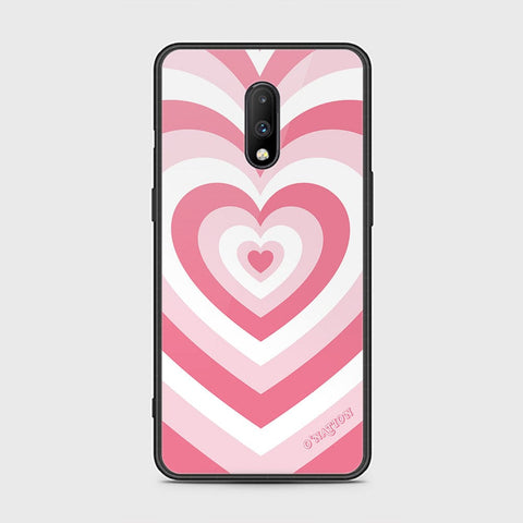 OnePlus 7 Cover - O'Nation Heartbeat Series - HQ Ultra Shine Premium Infinity Glass Soft Silicon Borders Case