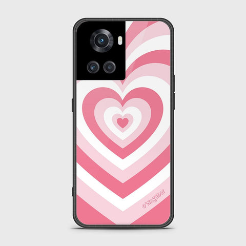 OnePlus Ace Cover - O'Nation Heartbeat Series - HQ Ultra Shine Premium Infinity Glass Soft Silicon Borders Case