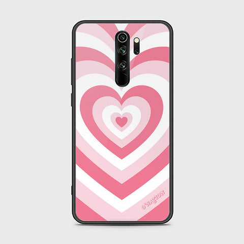 Xiaomi Redmi Note 8 Pro Cover - O'Nation Heartbeat Series - HQ Ultra Shine Premium Infinity Glass Soft Silicon Borders Case