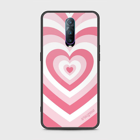 OPPO R17 Pro Cover - O'Nation Heartbeat Series - HQ Ultra Shine Premium Infinity Glass Soft Silicon Borders Case