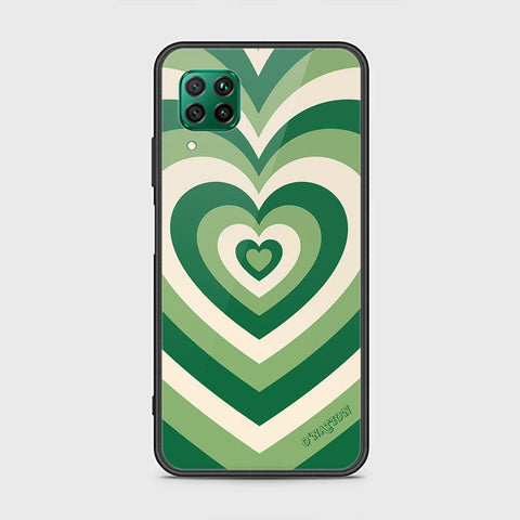 Huawei Nova 6 SE Cover - O'Nation Heartbeat Series - HQ Ultra Shine Premium Infinity Glass Soft Silicon Borders Case