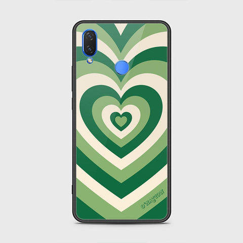 Huawei Honor 8C Cover - O'Nation Heartbeat Series - HQ Ultra Shine Premium Infinity Glass Soft Silicon Borders Case