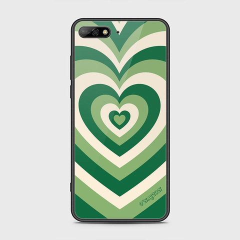 Huawei Y6 Prime 2018 Cover - O'Nation Heartbeat Series - HQ Ultra Shine Premium Infinity Glass Soft Silicon Borders Case