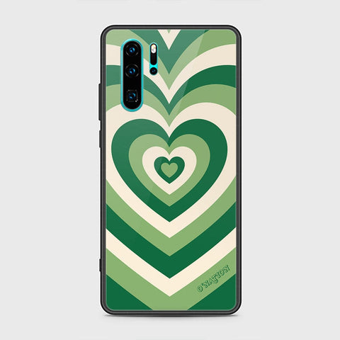 Huawei P30 Pro Cover - O'Nation Heartbeat Series - HQ Ultra Shine Premium Infinity Glass Soft Silicon Borders Case