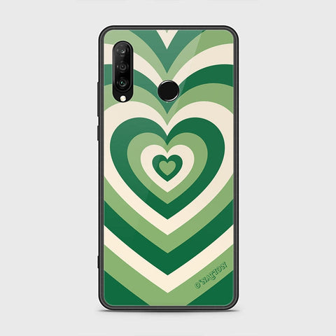 Huawei P30 lite Cover - O'Nation Heartbeat Series - HQ Ultra Shine Premium Infinity Glass Soft Silicon Borders Case