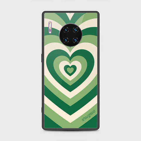 Huawei Mate 30 Pro Cover - O'Nation Heartbeat Series - HQ Ultra Shine Premium Infinity Glass Soft Silicon Borders Case