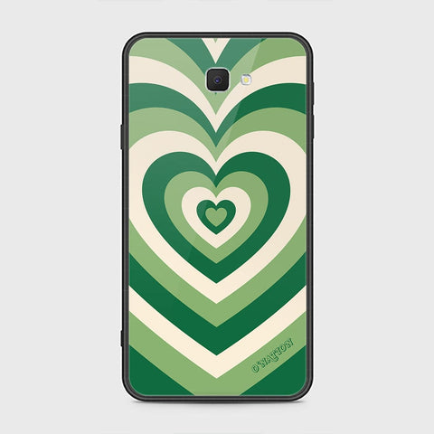 Samsung Galaxy J7 Prime Cover - O'Nation Heartbeat Series - HQ Ultra Shine Premium Infinity Glass Soft Silicon Borders Case