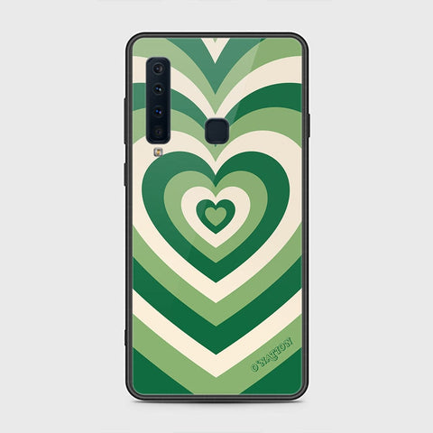 Samsung Galaxy A9 2018 Cover - O'Nation Heartbeat Series - HQ Ultra Shine Premium Infinity Glass Soft Silicon Borders Case