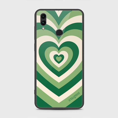 Huawei Honor 10 Lite Cover - O'Nation Heartbeat Series - HQ Ultra Shine Premium Infinity Glass Soft Silicon Borders Case